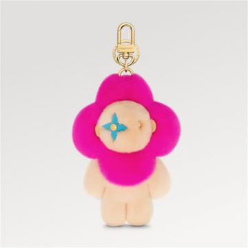 LV M00870 女士粉色 VIVIENNE FUN XMAS 包饰与钥匙扣