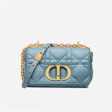 DIOR M9241UNGK 女士天际蓝色 小号 DIOR CARO 手袋