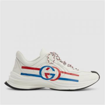 GUCCI 721111 男士白色 Gucci Run 运动鞋