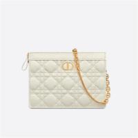 DIOR S5106UWHC 女士白色 DIOR CARO 链条手袋