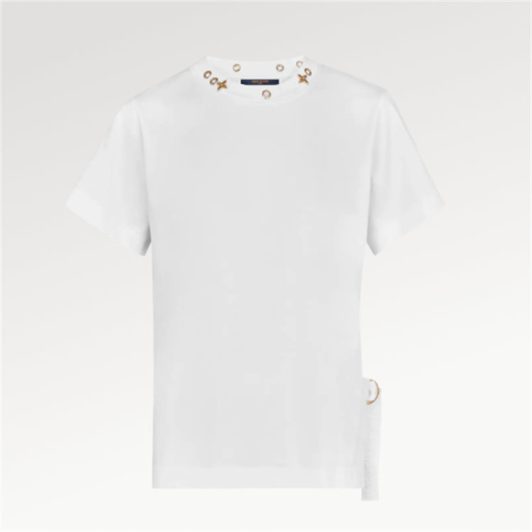 LV 1A4PF6 女士白色 SIDE STRAP T恤