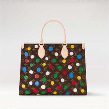 LV M46379 女士老花 LV X YK ONTHEGO 中号手袋 