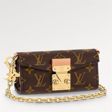 LV M00991 女士老花 BITSY POUCH 挂饰 