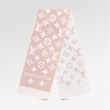 LV M77854 女士粉色 LV ESSENTIAL 围巾 