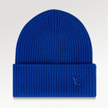 LV M77957 男士蓝色 LV AHEAD 针织帽