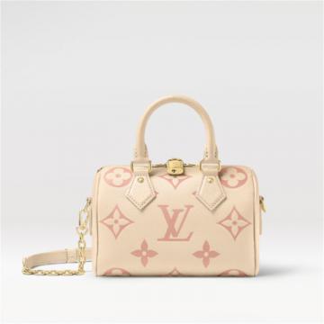 LV M46397 女士米白色 SPEEDY BANDOULIÈRE 20 手袋