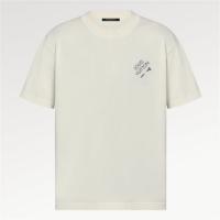LV 1AATX4 男士白色 标识短袖 T恤