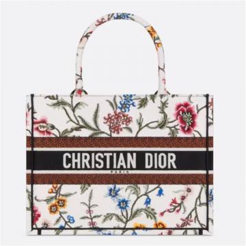 DIOR M1296ZEAU 女士白色 中号 BOOK TOTE 手袋