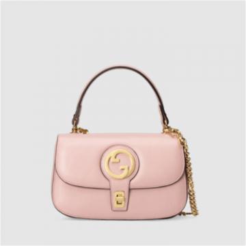 GUCCI 735101 女士浅粉色 Gucci Blondie 手提包