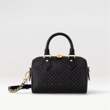 LV M22595 女士黑色 Speedy Bandoulière 20 手袋