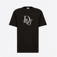 DIOR 313J647A0817 男士黑色 DIOR BY ERL 宽松版型 T恤