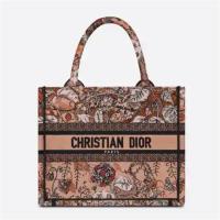 DIOR M1265ZRZI 女士胭脂粉色 小号 BOOK TOTE 手袋