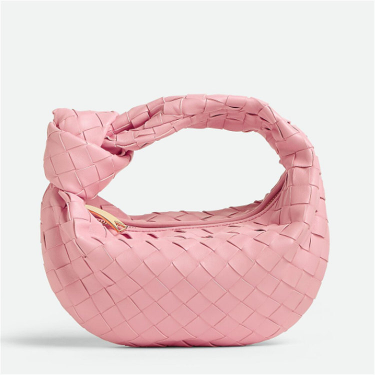 BOTTEGA VENETA 651876VCPP55832 女士丝带粉 Mini Jodie 迷你手提包