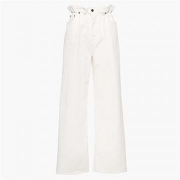 MIUMIU GWP333 女士白色 牛仔裤