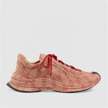 GUCCI 722630 男士芙蓉红色 中国新年系列 Gucci Run 运动鞋