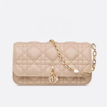 DIOR S0977ONMJ 女士米色 LADY DIOR 手机袋