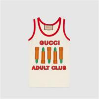 GUCCI 745583 女士奶油色 “Gucci Adult Club”棉背心