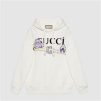 GUCCI 717427 女士白色 Gucci 动物印花棉质卫衣