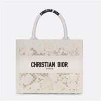 DIOR M1265ZEAX 女士白色 小号 BOOK TOTE 手袋