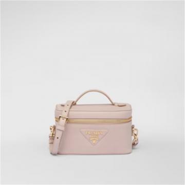 PRADA 1BH202 女士睡莲色 迷你手袋