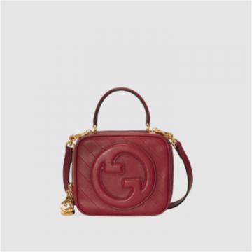 GUCCI 744434 女士红色 Gucci Blondie 手提包