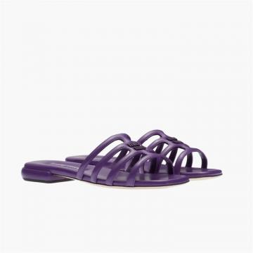 MIUMIU 5XX618 女士深紫色 凉鞋