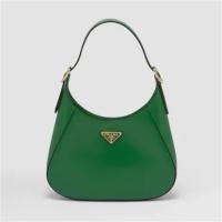 PRADA 1BC179 女士绿色 中号牛皮单肩包