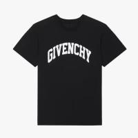 GIVENCHY BM716R3YAA 男士黑色 GIVENCHY College T恤
