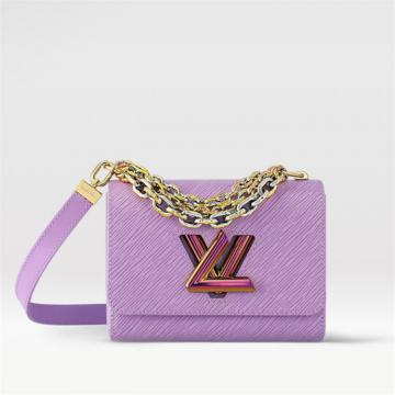 LV M22098 女士紫色 TWIST 小号手袋
