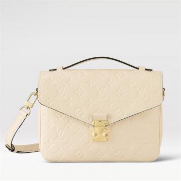 LV M46552 女士奶白色 POCHETTE MÉTIS 手袋