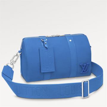 LV M22486 男士蓝色 CITY KEEPALL 手袋