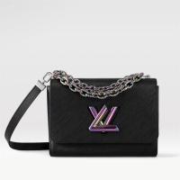 LV M22028 女士黑色 TWIST 中号手袋