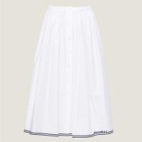 MIUMIU MG1967 女士白色 府绸半身裙