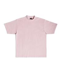 BALENCIAGA 739784TOVU83167 女士粉色 BB PARIS STRASS 中号版型 T恤