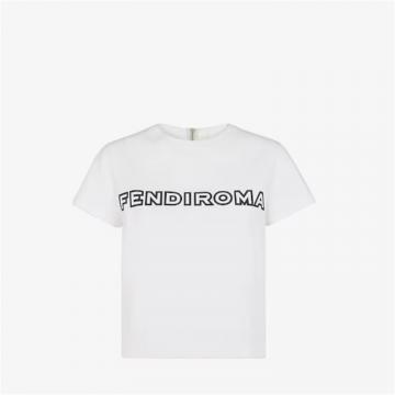 FENDI FS7950AXBHF0ZNE 女士白色 平纹布FENDI by Marc Jacobs T恤