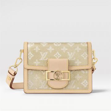 LV M22826 女士金色 DAUPHINE 迷你手袋