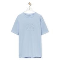 LOEWE H526Y22XA4 男士婴儿蓝 棉质宽松版型 T恤