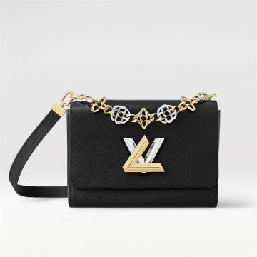 LV M22773 女士黑色 TWIST 中号手袋