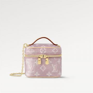 LV M82527 女士粉红色 MICRO VANITY 手袋