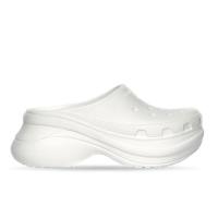 BALENCIAGA 720762W1S8E9000 女士白色 CROCS 穆勒鞋