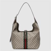 GUCCI 763103 女士乌木色 Jackie 1961 小号肩背包