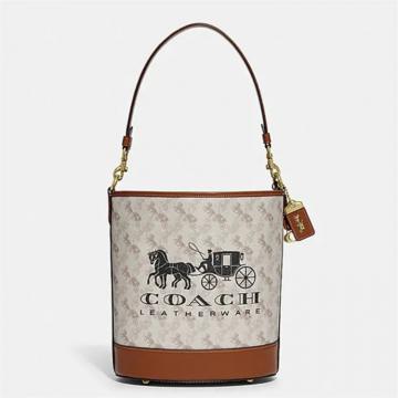 COACH CH733 女士粉笔白色 DAKOTA 水桶包