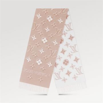 LV M78237 女士浅粉色 LV ESSENTIAL SHINE 围巾