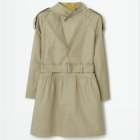 BURBERRY 80777891 女士猎户米 亚洲版型棉质 Trench 连衣裙