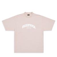 BALENCIAGA 764235TPVF95708 女士浅粉色 BACK FLIP 中号版型 T恤