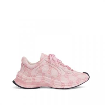 GUCCI 725612 女士浅粉色 Gucci Run 运动鞋