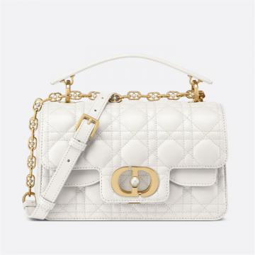 DIOR M9271UBHI 女士奶白色 小号 Dior Jolie 手提包