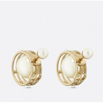 DIOR E3173WOMCY 女士金色 Dior Tribales 耳环